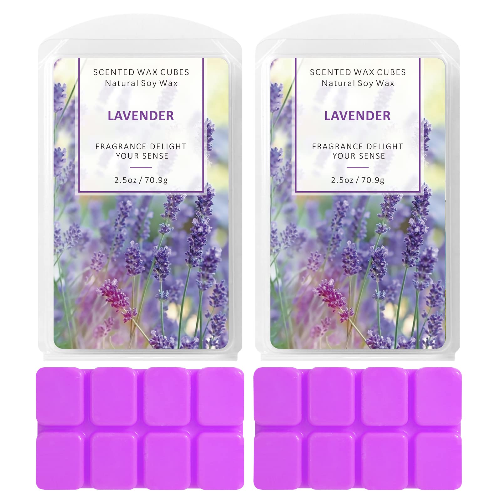 Premium STRN Scented Wax Melts & Wax Cubes for Wax Warmers - Long-Lasting Lavender Fragrance - Perfect for Home, Office, Spa Relaxation & Aromatherapy