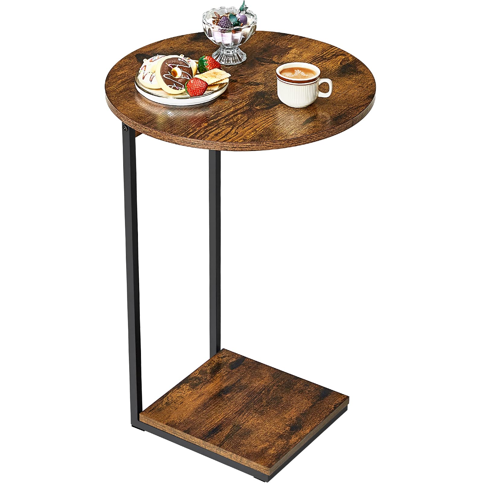 WOHOMO C-Shaped Side Table - 25.6