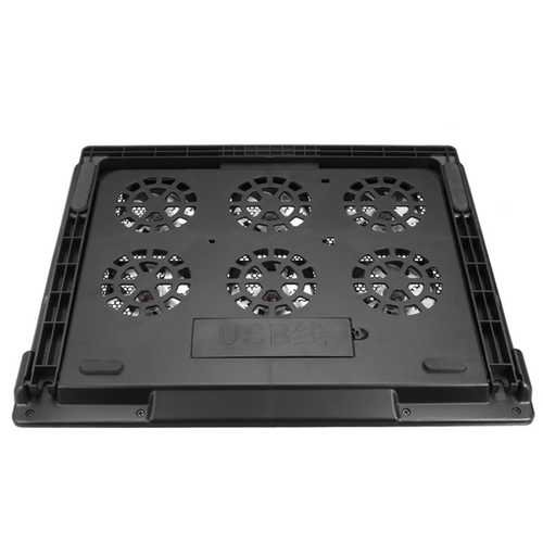 17 Inch Laptop Cooling Pad with Quiet USB-Powered Fans - Ergonomic Adjustable Stand for Notebooks, Perfect for Gaming, Office Work & Home Use