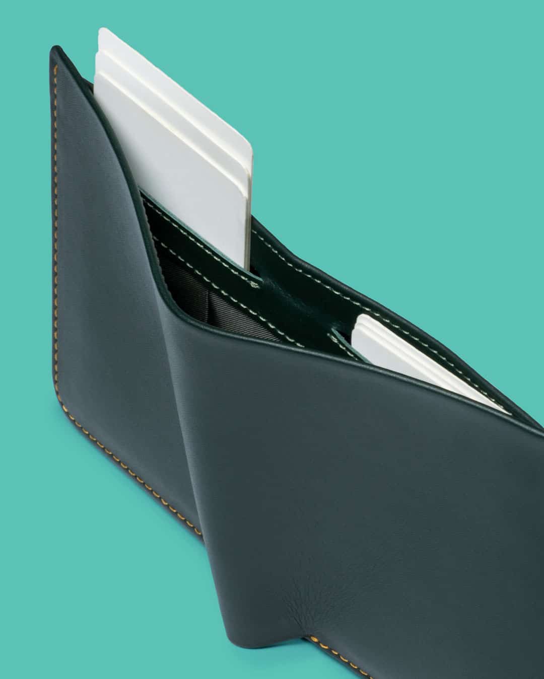 Premium Wave Bifold Wallet for Men - RFID Blocking Leather Wallet with Multiple Card Slots & Cash Pocket - Perfect for Everyday Use, Travel, and Business