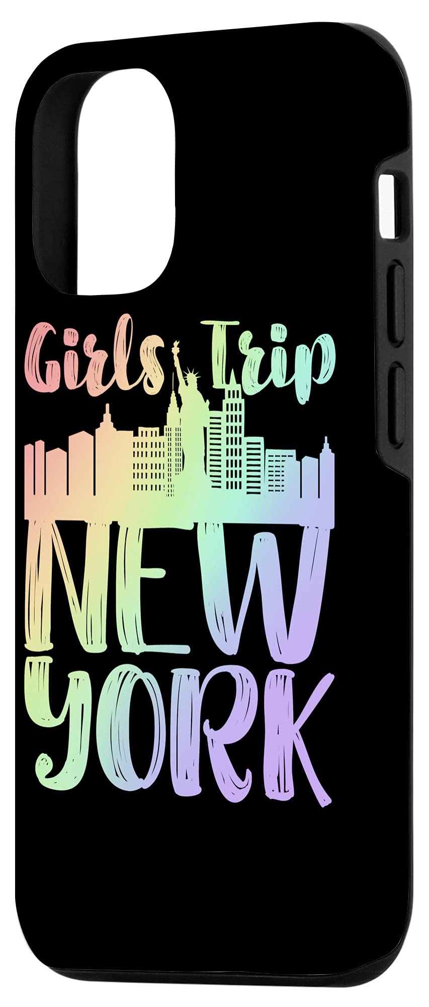 iPhone 12/12 Pro Case - Premium Protective Phone Cover for NYC Travel | Perfect for Girls Trip to New York City | Durable & Stylish Design for Daily Use & Vacation Adventures