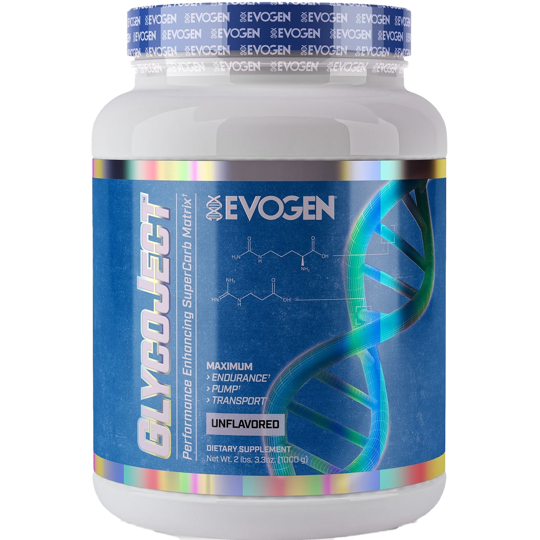 Evogen GlycoJect Wild Berry - 1000g Post-Workout Recovery Supplement for Athletes & Bodybuilders - Supports Muscle Growth & Energy Replenishment