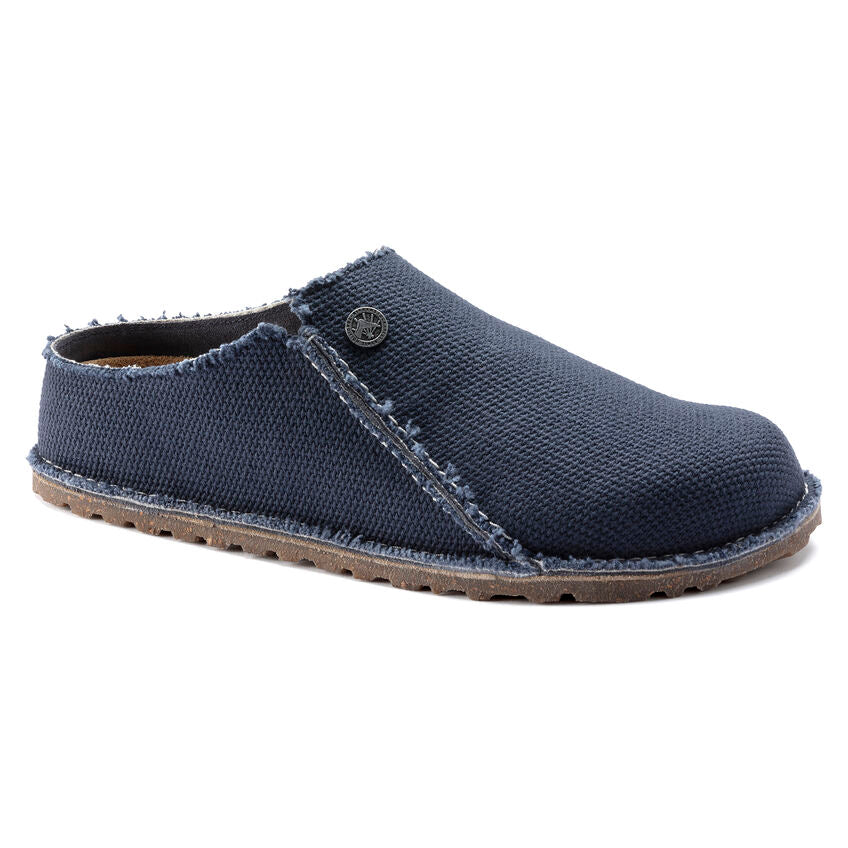 Birkenstock Zermatt Canvas Textile Leather Slippers - Comfortable House Shoes for Men & Women | Perfect for Indoor Relaxation, Spa Days & Cozy Evenings at Home