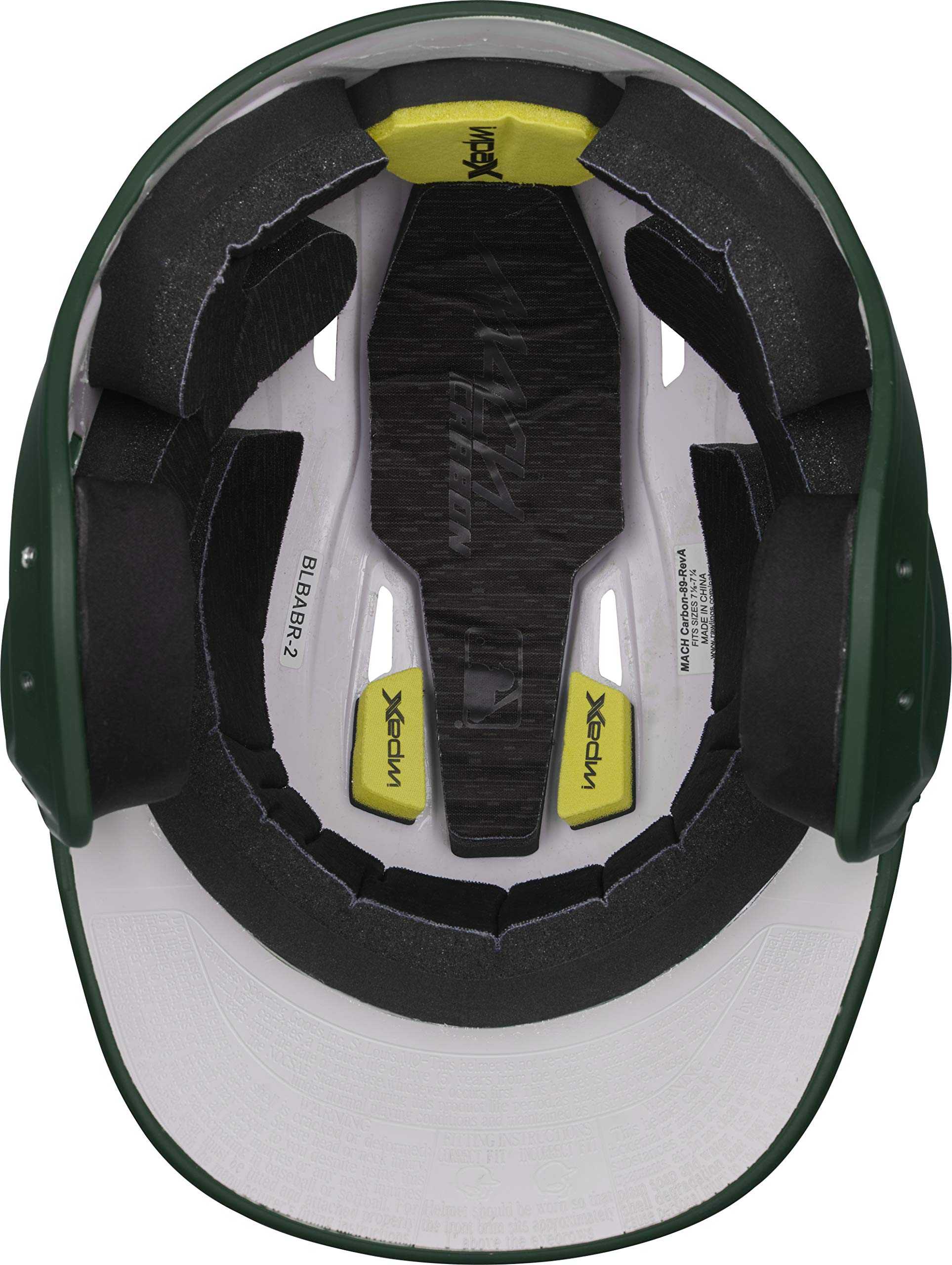 Rawlings MACH Carbon Baseball Batting Helmet - Matte Finish, Youth & Adult Sizes, Multiple Color Options for Baseball, Softball & Training Safety Gear