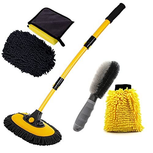 5pcs Yellow Mop Washing Set