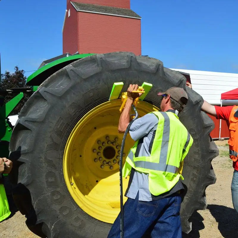 AME 75005 Heavy Duty Tire Bead Wedge for Agricultural & Earthmover Tires - Durable Tire Repair Tool for Farm Equipment & Construction Machinery - Perfect for Tire Mounting & Demounting in Harsh Conditions