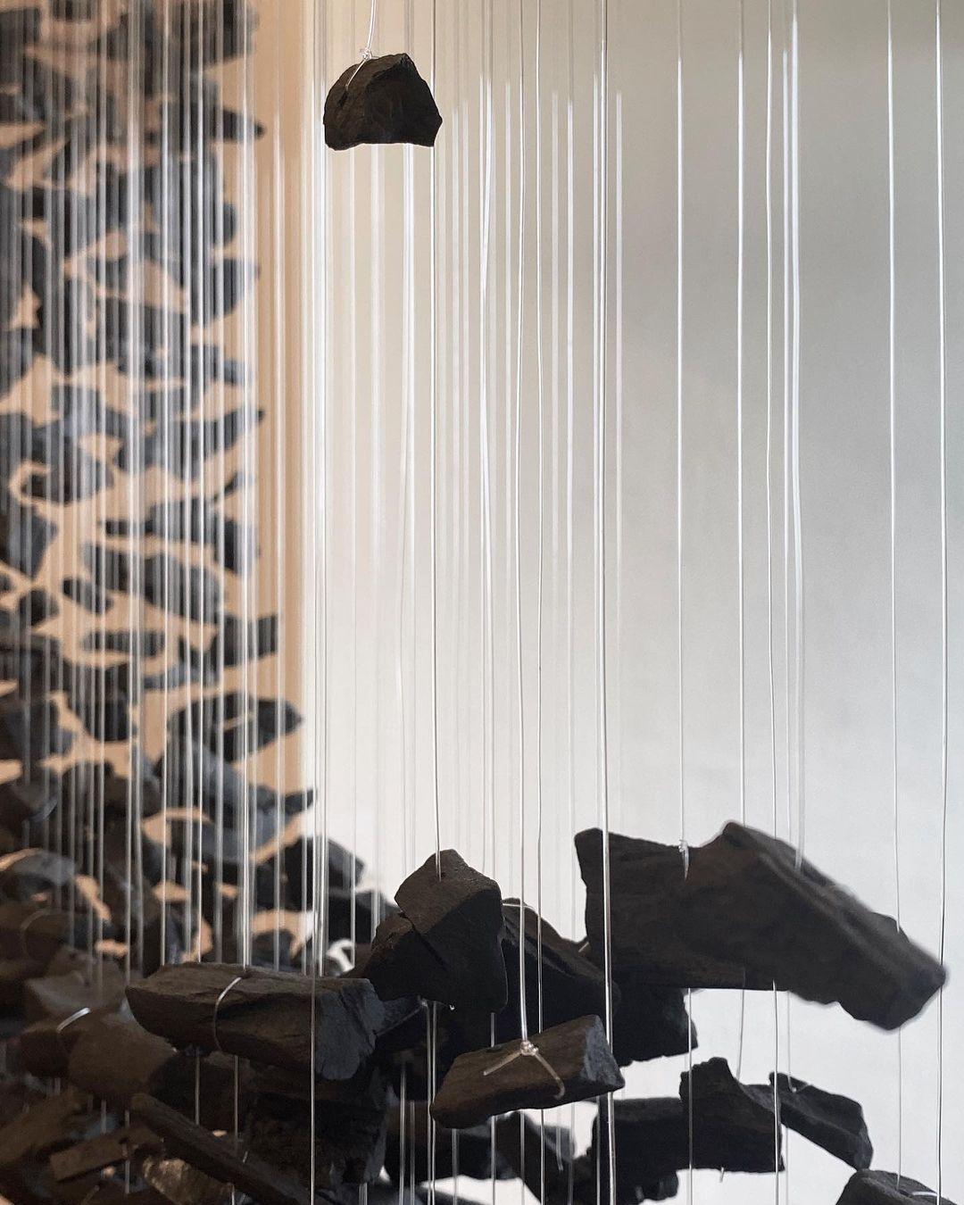 Elegant Charcoal Chandeliers - Modern G to L Size Hanging Lights for Dining Room & Bedroom Decor