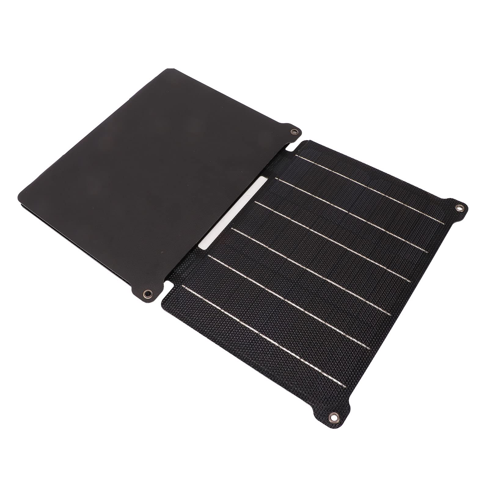 Foldable Solar Panel Charger with IPX6 Waterproof & High Efficiency - Portable Monocrystalline Solar Charging Pack for Camping, Hiking, Outdoor Adventures & Emergency Power Backup