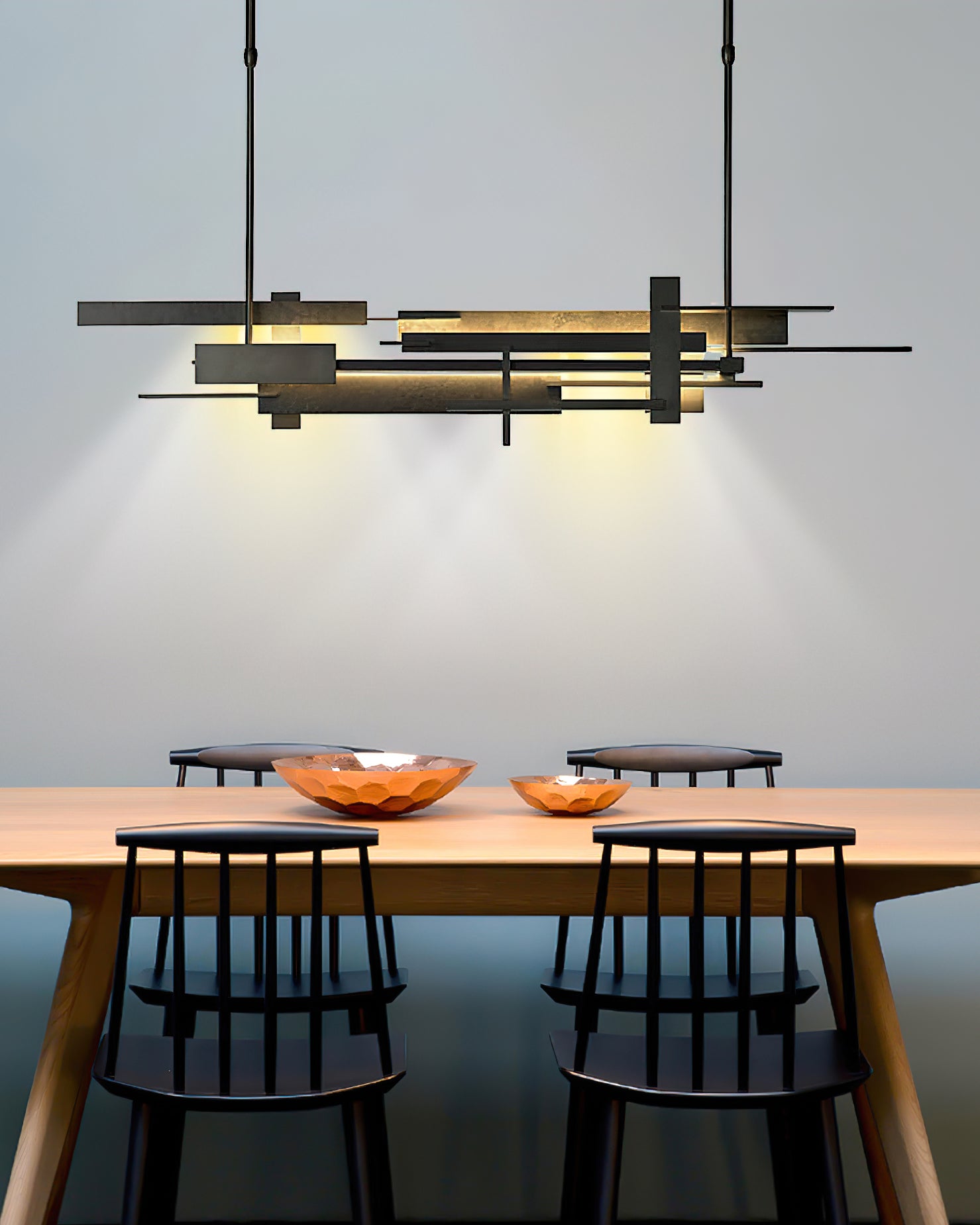 Eithne Modern Planar Pendant Light - Sleek Minimalist Ceiling Lighting Fixture for Dining Room, Kitchen Island & Bedroom Decor