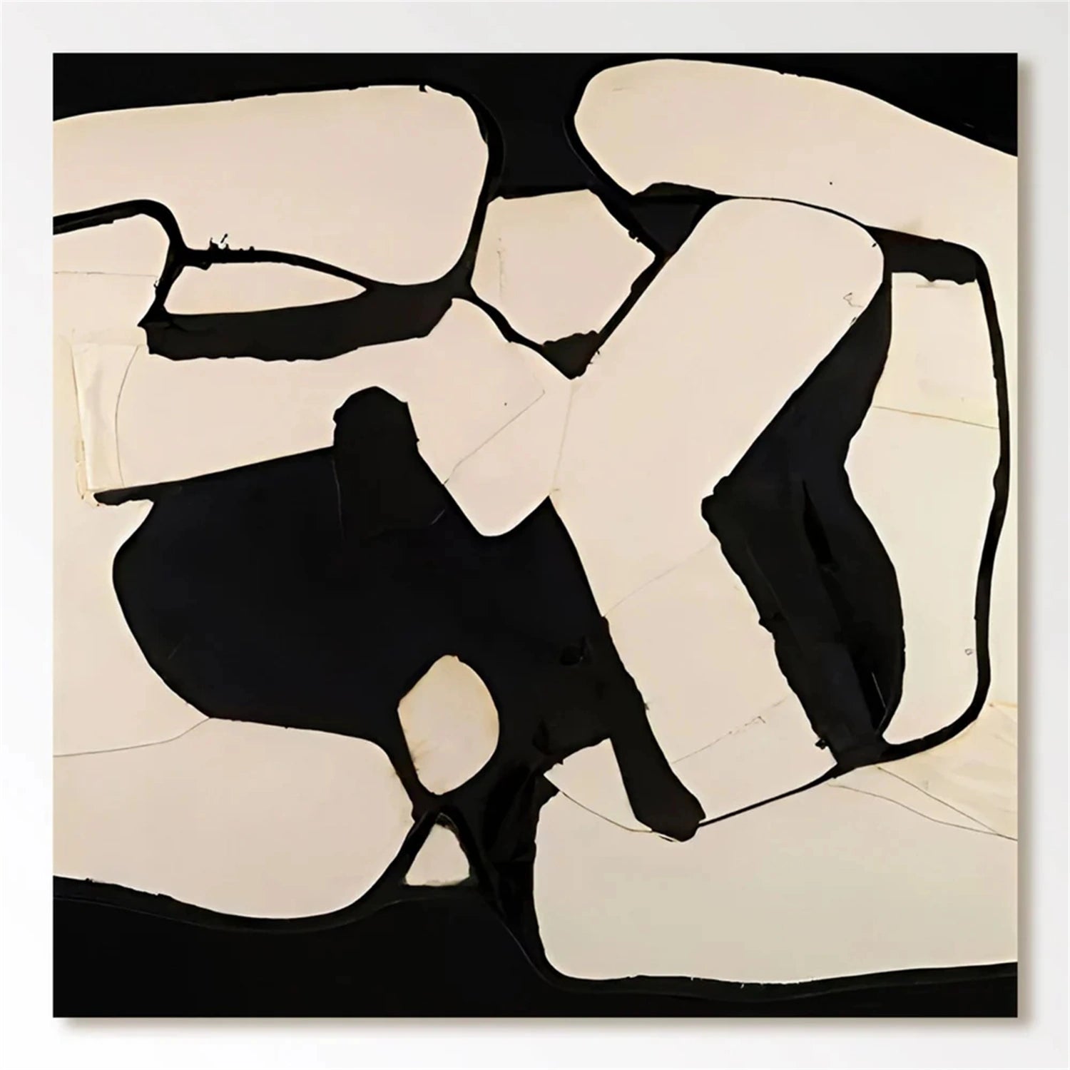 Abstract Tranquility Art Painting #WS217 - Modern Wall Decor for Living Room, Bedroom & Office - Calming Canvas Artwork for Home & Workspace