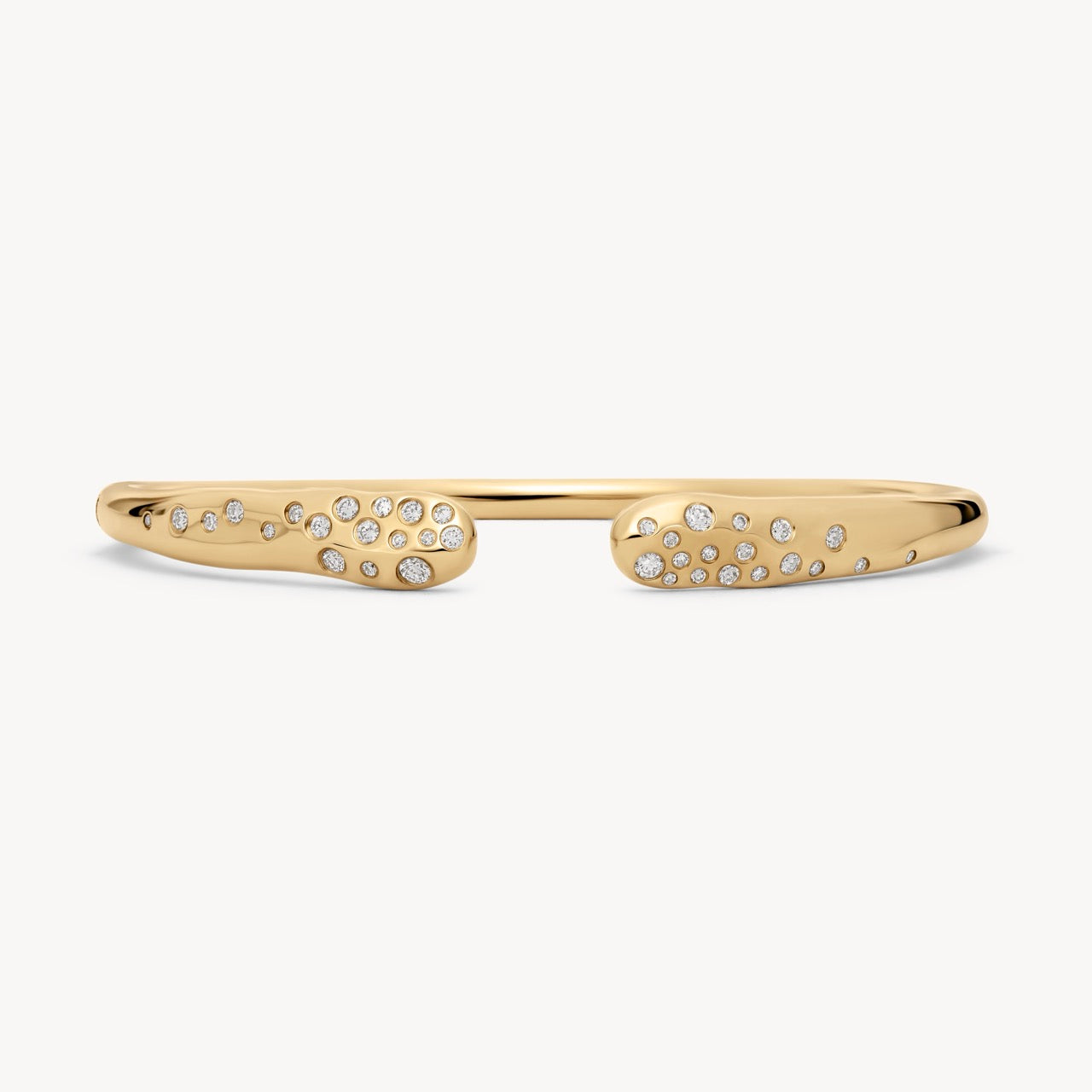 Diamonds in the Rough Cuff Bracelet for Women - Handmade Boho Jewelry - Perfect for Weddings, Parties & Everyday Wear