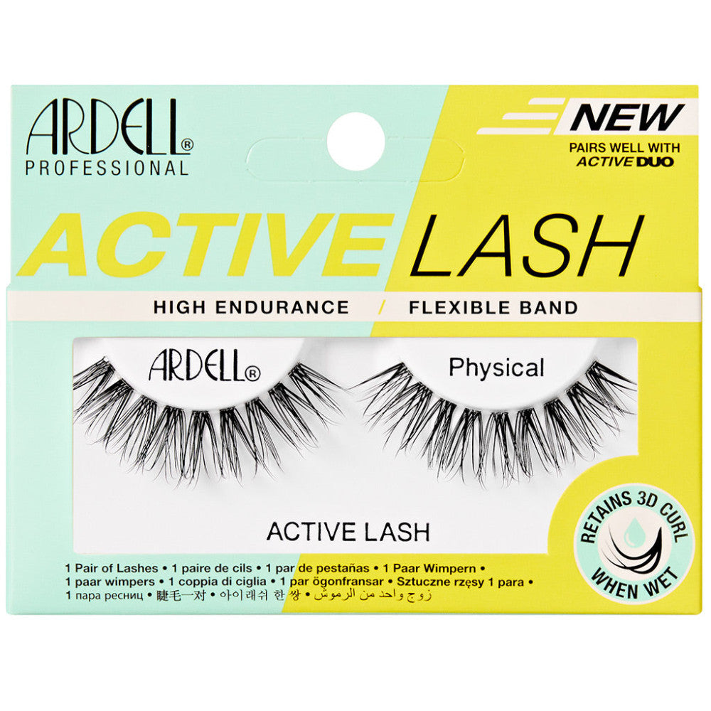 Ardell Active Lash Physical - Natural Looking False Eyelashes for Everyday Wear | Perfect for Work, Date Night & Special Occasions