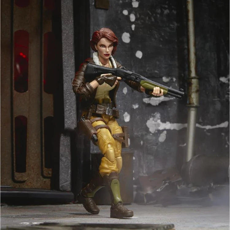 G.I. Joe: Classified Series Courtney Cover Girl Krieger Action Figure - Collectible 6-Inch Military Toy for Display & Play | Perfect for Fans, Collectors & Battle Scenes