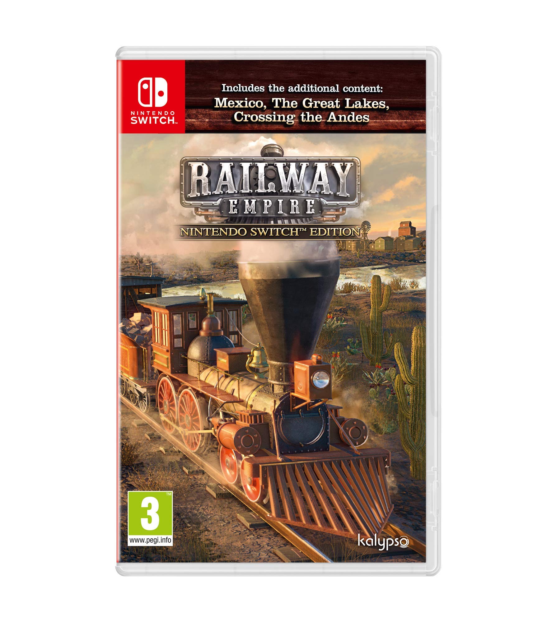 Railway Empire - Nintendo Switch Game | Historical Strategy Simulation | Perfect for Train Enthusiasts & Strategy Gamers | Play at Home or On-the-Go