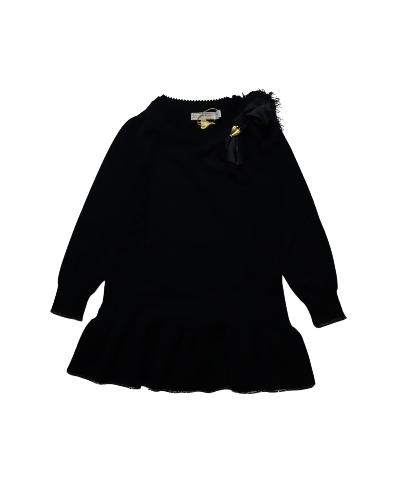 Angel's Face Long Sleeve Dress for Girls 3T 4T - Cute Floral Print Party & Holiday Outfit for Toddlers