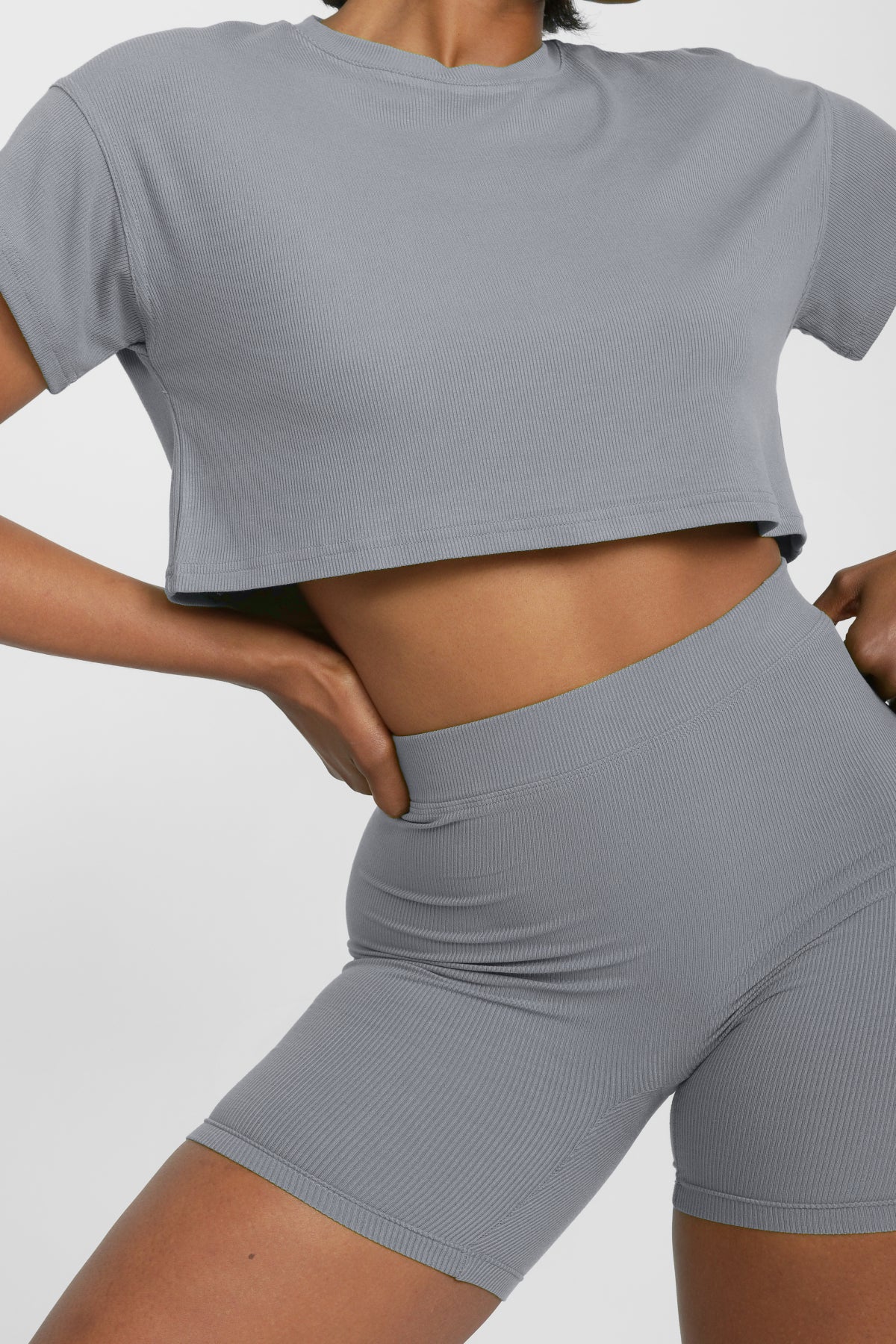 Jodi Boxy Tee - Women's Oversized T-Shirt in Storm Color | Casual Loungewear & Everyday Wear