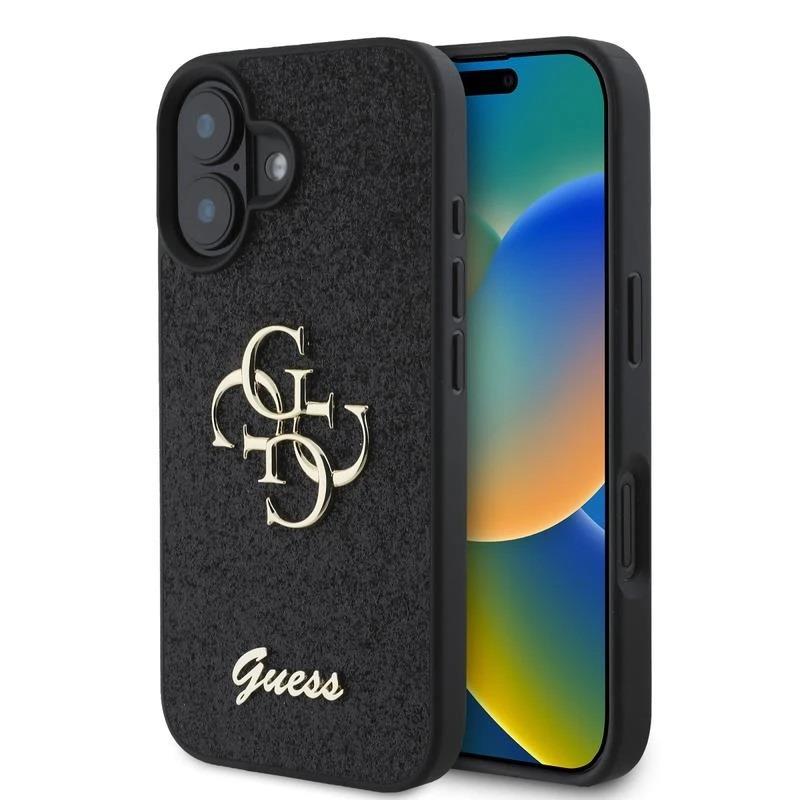 Guess PU 4G Stripe Phone Case for iPhone 16 6.1