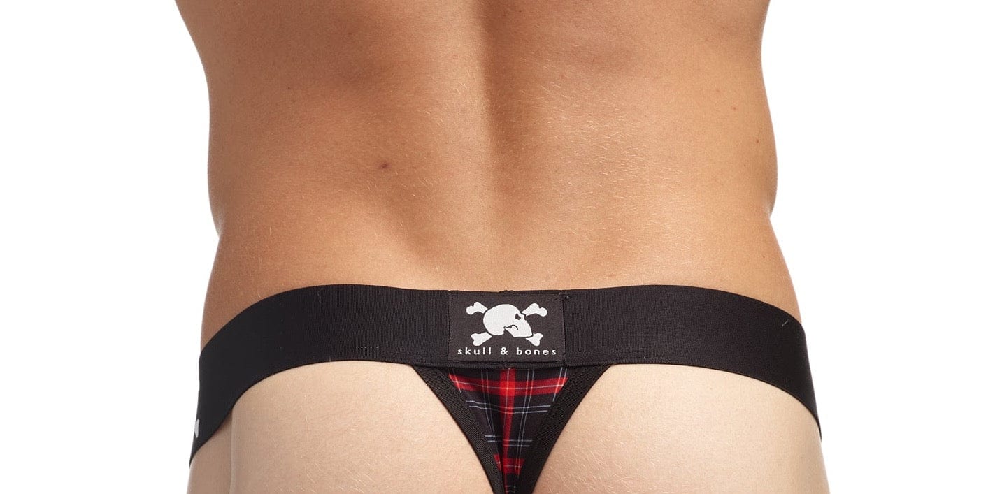 Tartan Plaid Thong - Comfortable & Stylish Women's Underwear for Everyday Wear, Sleepwear & Loungewear