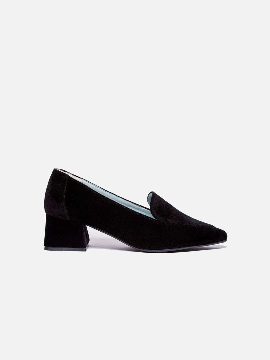 Vegan Velvet Moccasin Loafers for Women - Soft Slip-On Comfort Shoes | Black | Casual & Office Wear | Perfect for Work, Travel & Everyday Use