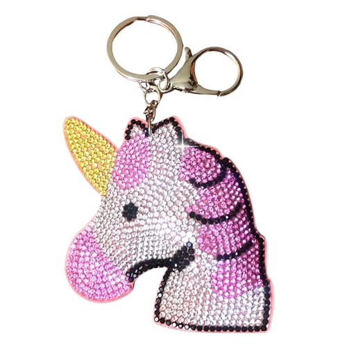 Pink Unicorn Head (Gold)