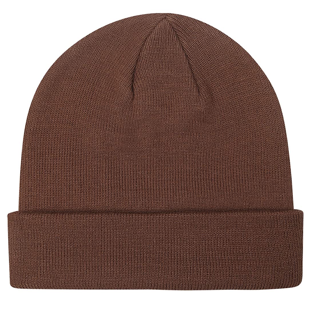 MaxNova Slouchy Beanie Cap - Soft Knit Winter Hat for Men & Women - Warm Unisex Cuffed Beanie for Outdoor Activities, Skiing, Hiking & Casual Wear