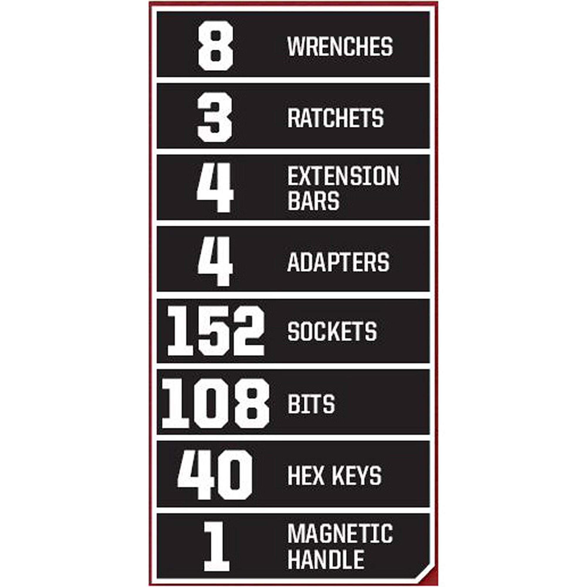Craftsman 320-Piece Mechanic's Tool Set - Complete Professional Automotive Repair Kit for Cars, Trucks & Motorcycles | Perfect for DIY, Home Garage & Professional Mechanics