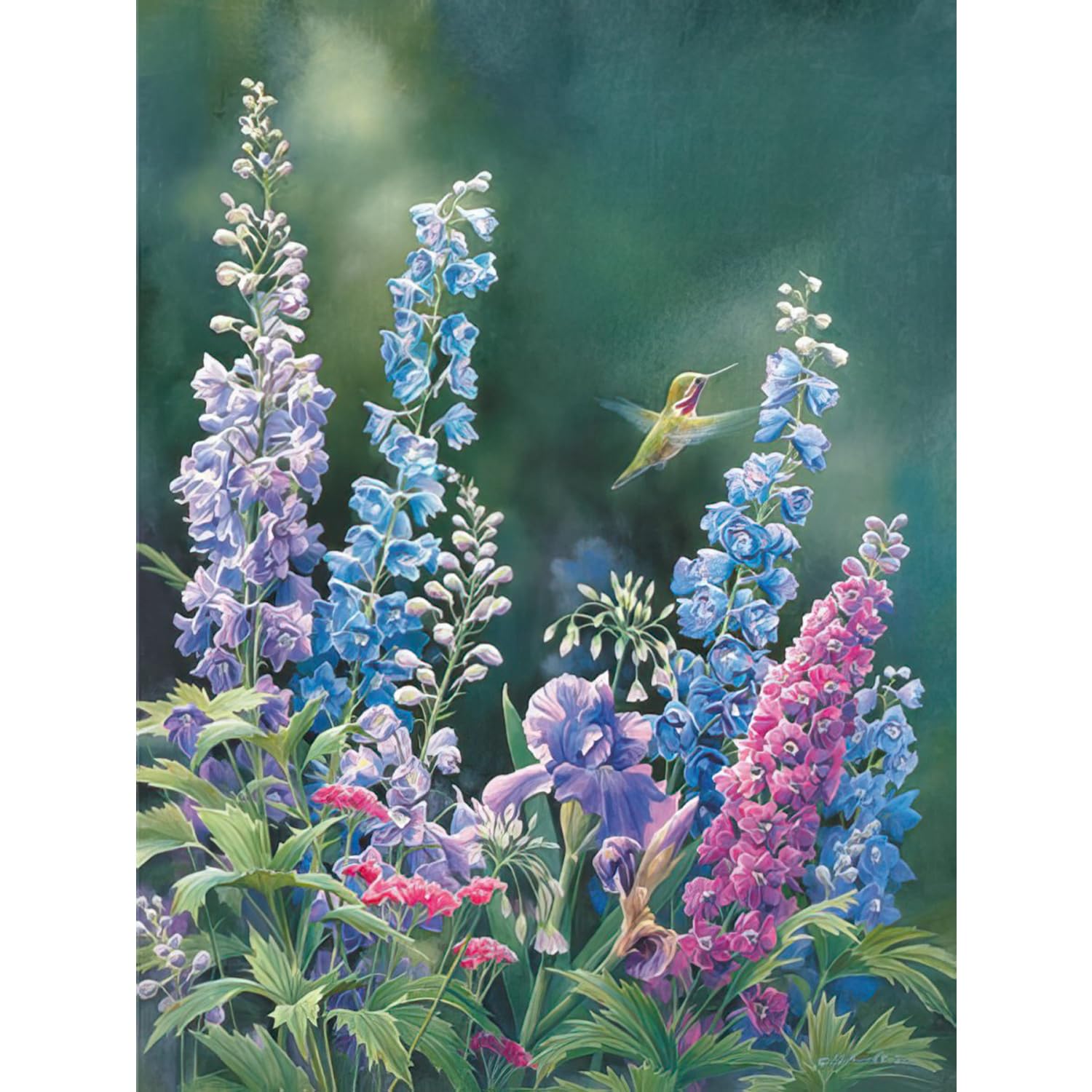 Leanin' Tree Hummingbird Blank Note Cards Set - 20 Elegant Stationery Cards & 22 Envelopes for Personalized Messages, Thank You Notes, Wedding Invitations - Perfect for Birthdays, Anniversaries & Special Occasions