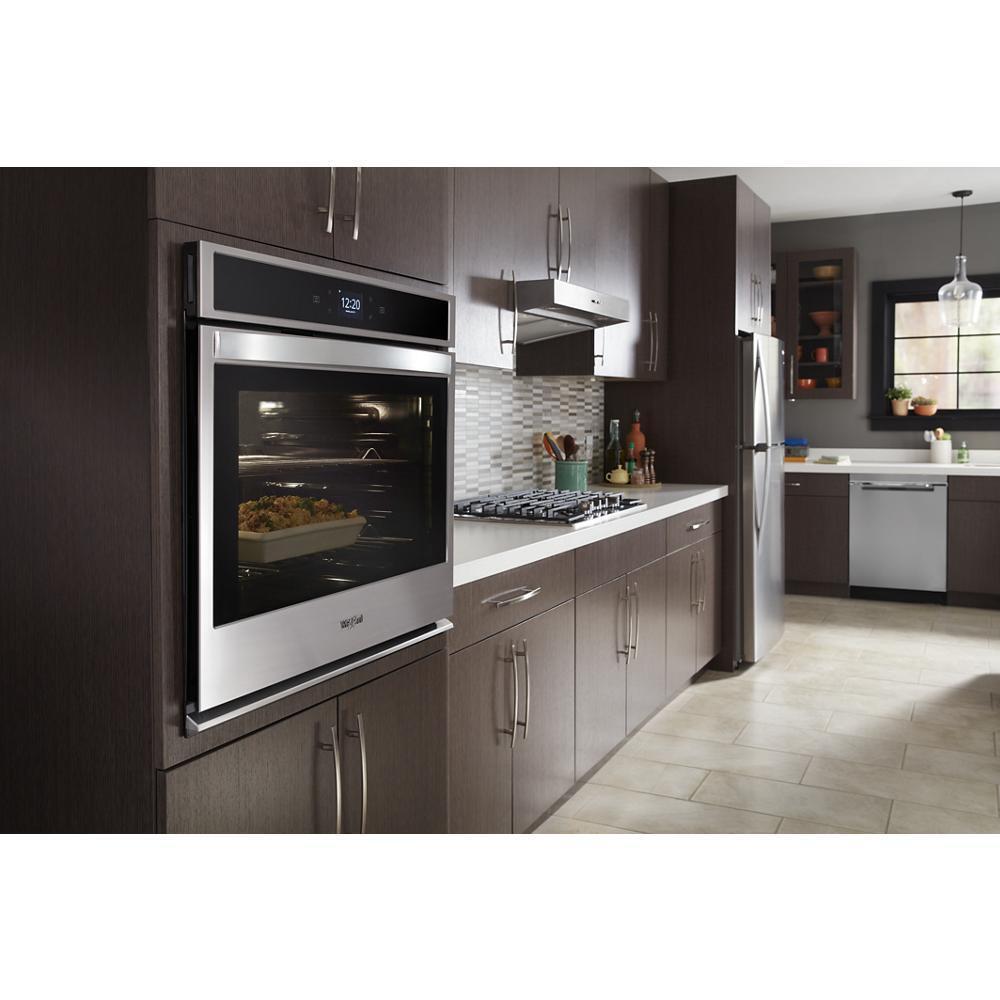 Amana WVU37UC0FS 30-Inch Stainless Steel Range Hood with Full-Width Grease Filters - Powerful Kitchen Ventilation for Smoke and Odor Removal
