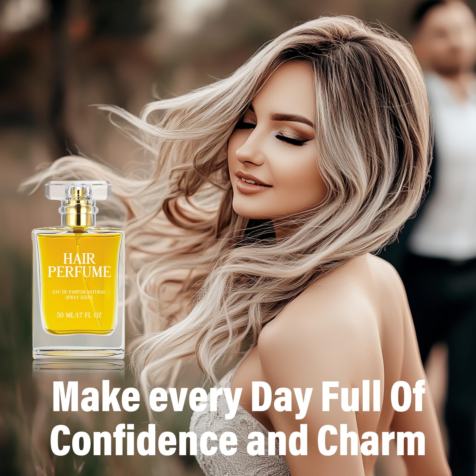 Premium Hair Perfume & Essential Oil Mist for Women - Long-Lasting Pheromone Fragrance for Dry, Damaged Hair with Anti-Frizz & Nourishing Benefits | Perfect for Daily Styling, Special Occasions & Hair Care Routine