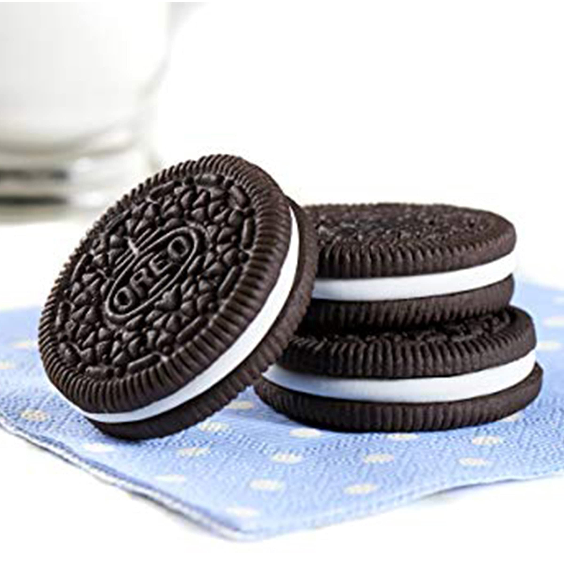 OREO Chocolate Sandwich Cookies, 12 Pack (2.4 oz Each) - Perfect for School Lunch Boxes, Office Snacks & Afternoon Tea Treats