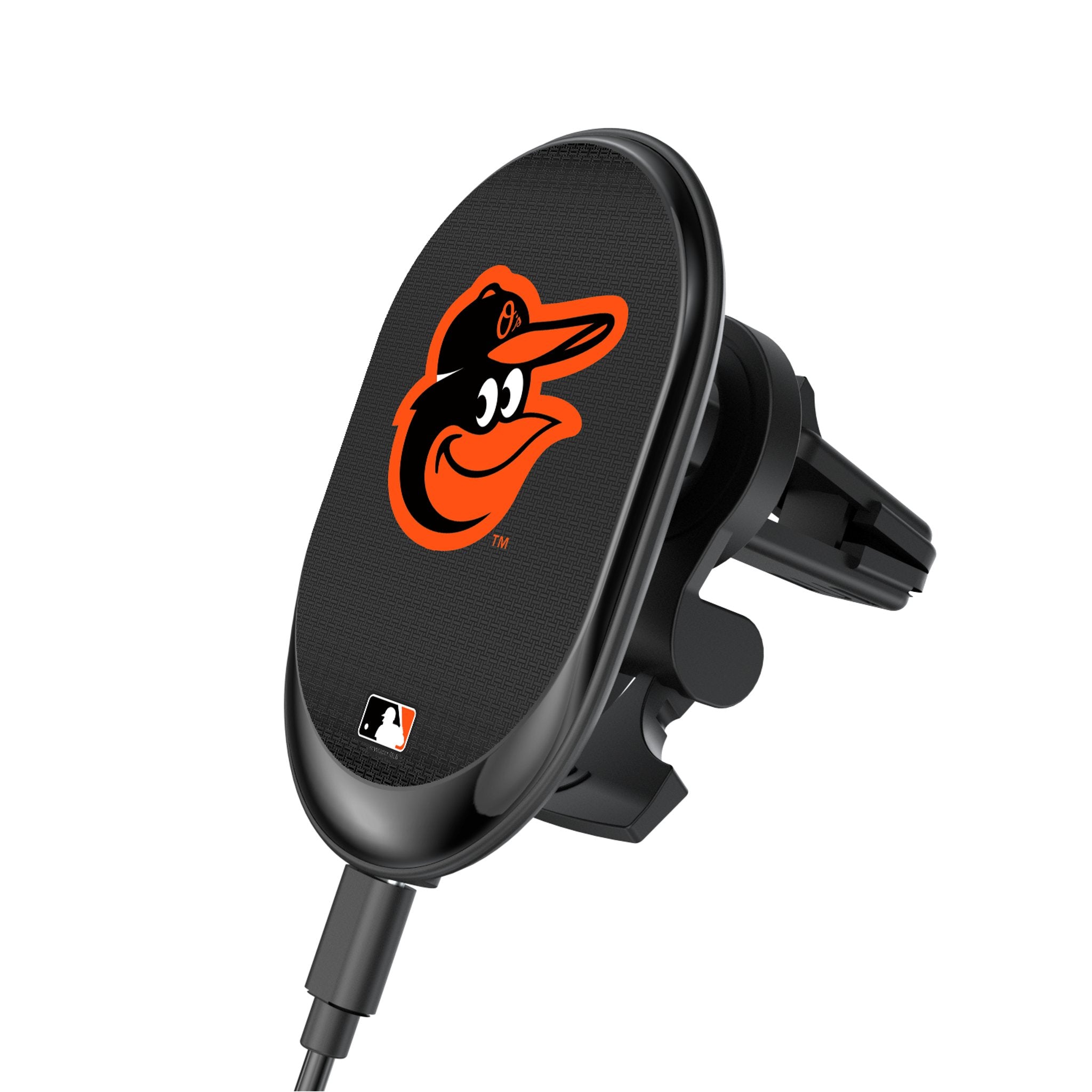 Baltimore Orioles Wireless Magnetic Car Charger - Fast Charging Phone Mount for iPhone & Android - Perfect for Road Trips & Commuting