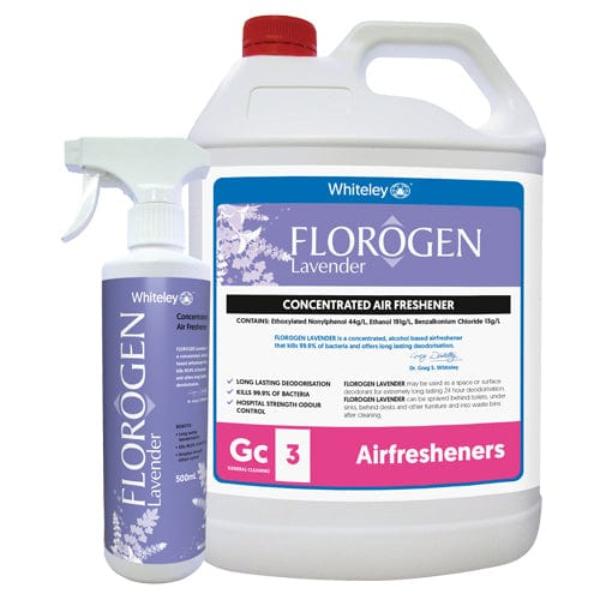 Whiteley Florogen Lavender Concentrated Air Freshener - Long-Lasting Home & Car Fragrance for Relaxation & Stress Relief