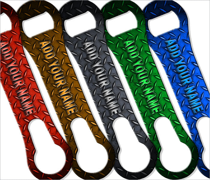 Custom Personalized V ROD® Bottle Opener - Durable Metal Plate with Multiple Color Choices - Perfect for Bars, BBQs, and Motorcycle Enthusiasts