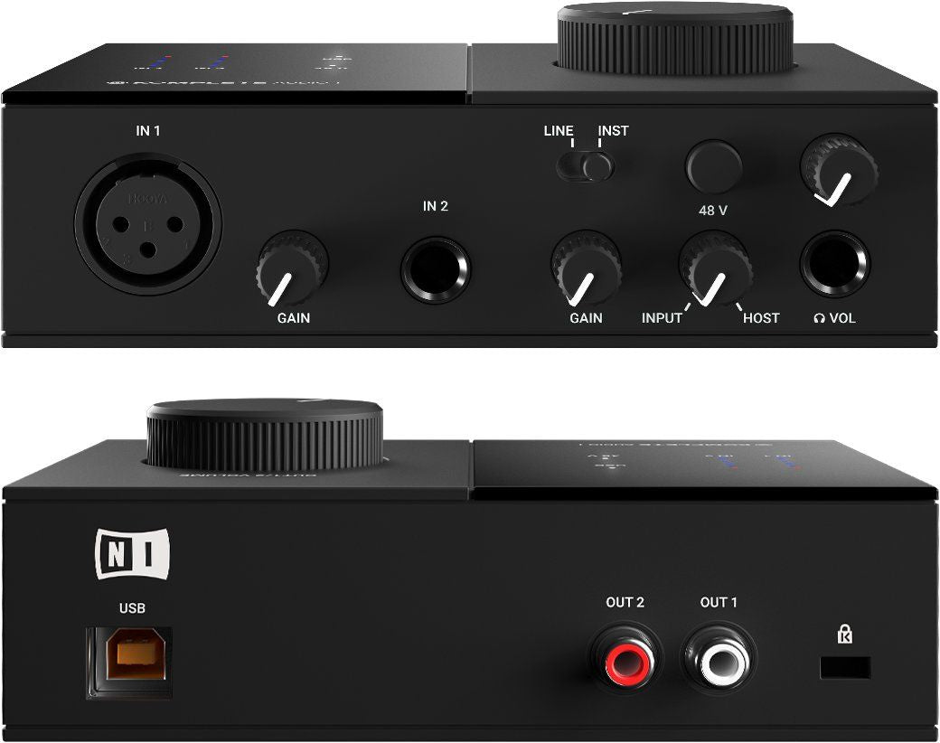 KOMPLETE AUDIO 1 - Professional USB Audio Interface for Recording & Streaming | High-Quality Sound for Home Studios, Podcasts & Music Production