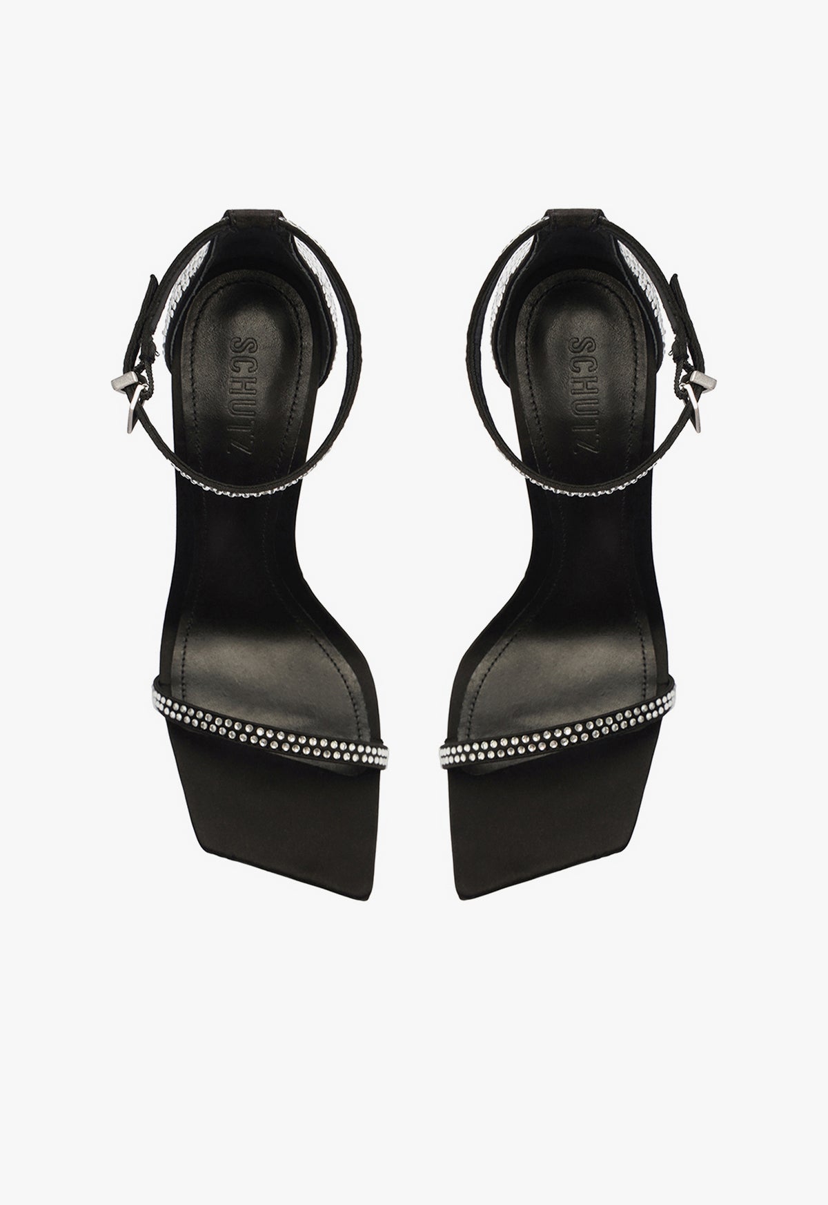 Jenna Satin Sandal with High Heel - Women's Elegant Dress Shoes for Parties, Weddings & Evening Events | Style F24 | SKU S2203300130001