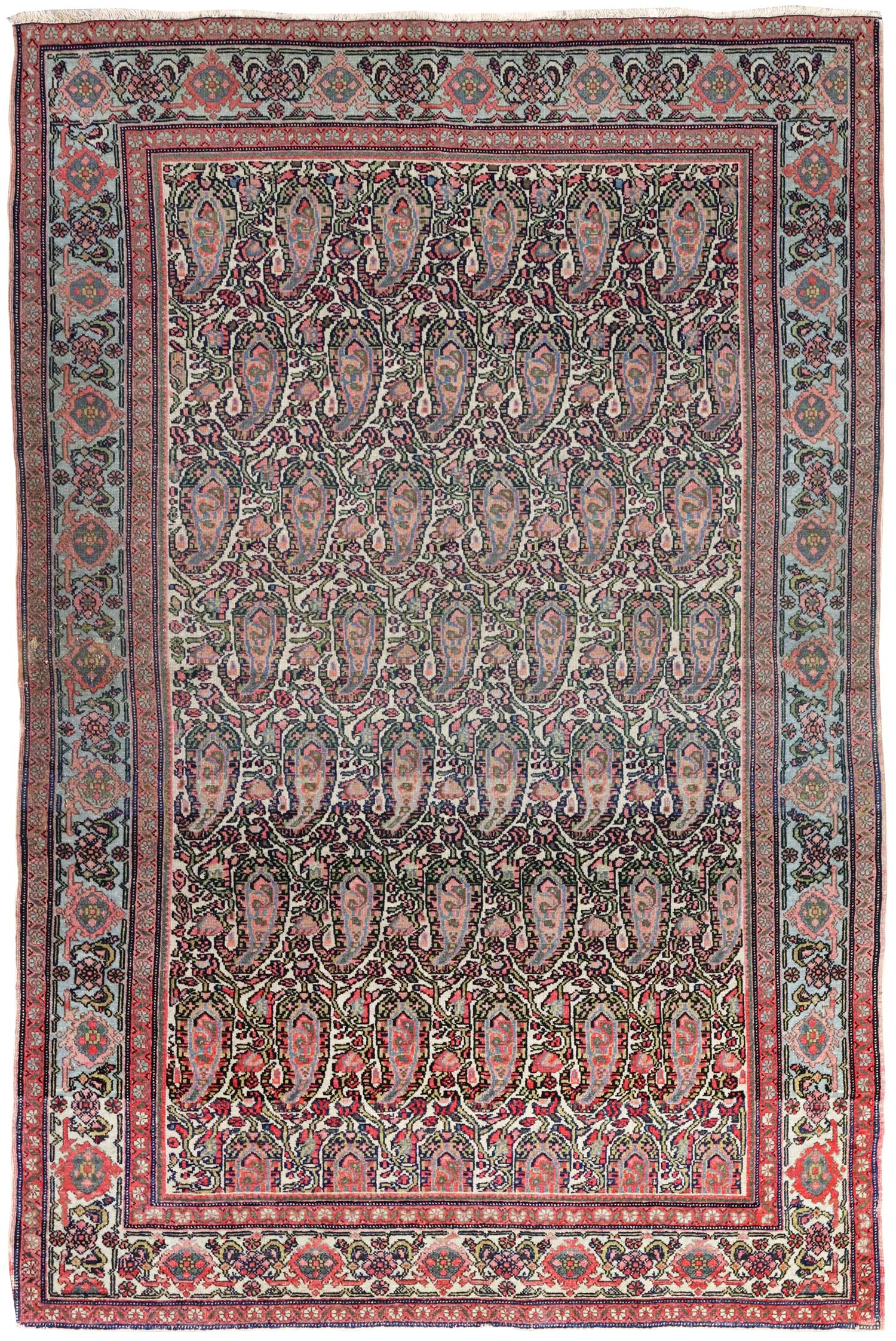 Handwoven Antique Malayer Traditional Persian Rug - JF8527 - Perfect for Living Room, Bedroom & Home Decor