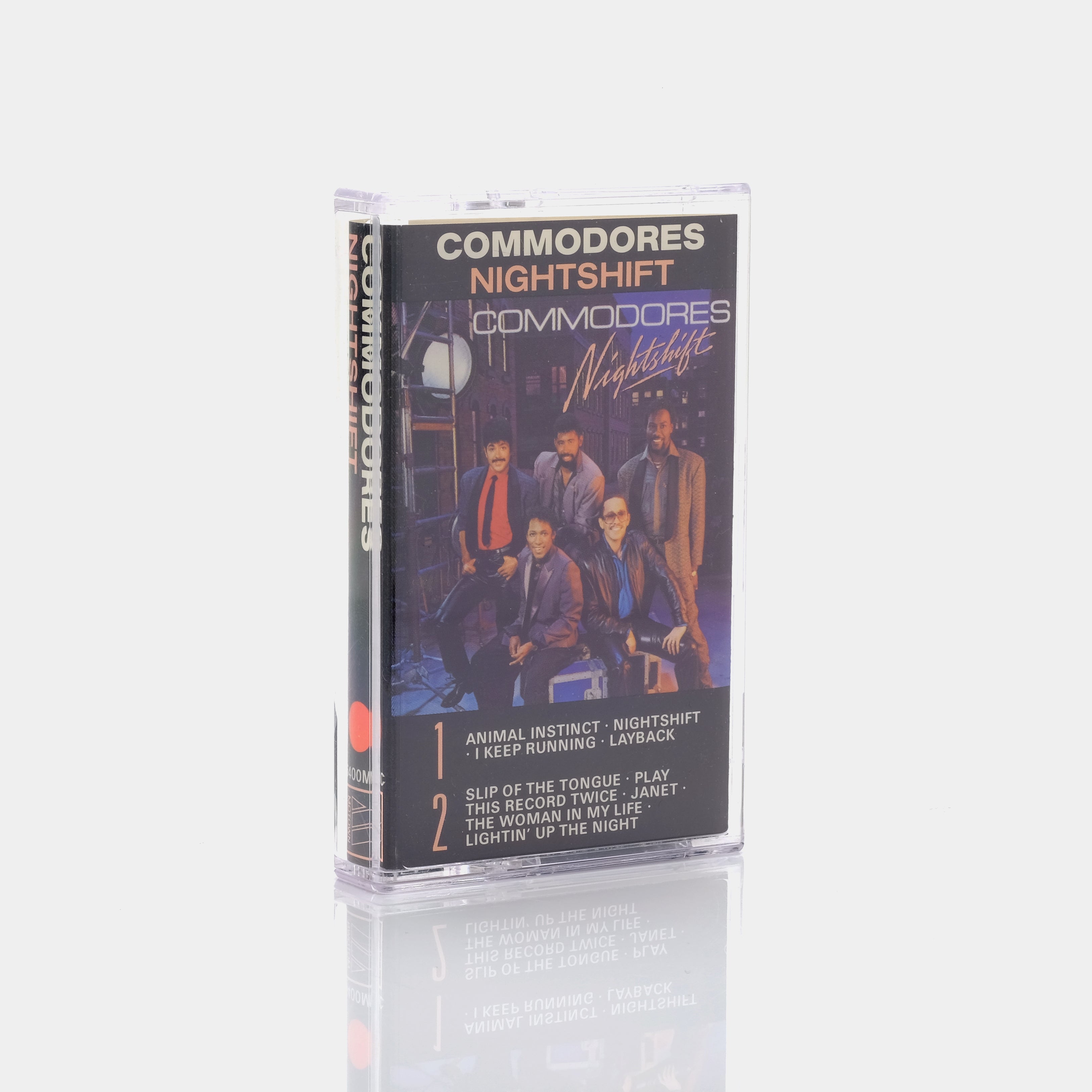 Commodores Night Shift Cassette Tape - Vintage 80s Music Album for Collectors & Retro Music Lovers - Perfect for Home Decor, Gift Giving & Nostalgic Listening