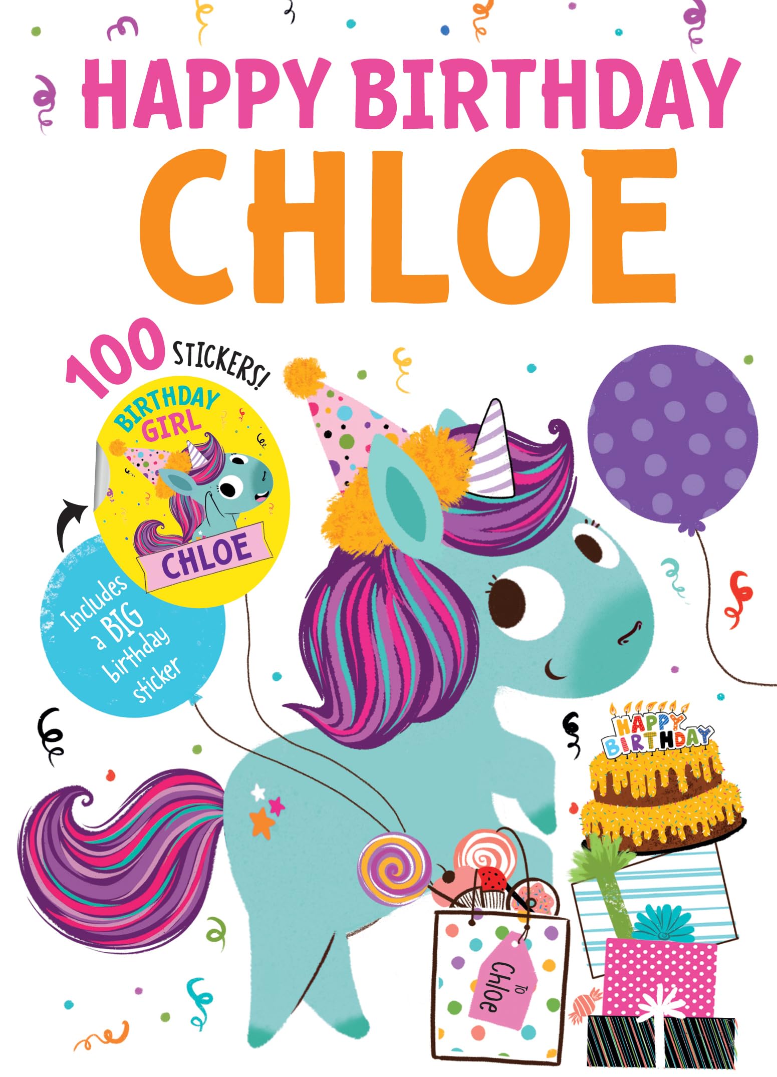 Happy Birthday Chloe - Personalized Birthday Gifts for Girls, Women & Friends | Perfect for Parties, Celebrations & Special Occasions