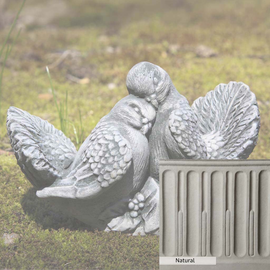 Campania International Dove Small Pair Garden Statue - Elegant Outdoor Decor for Patio, Yard & Garden - Perfect for Wedding, Anniversary & Home Decoration Gifts