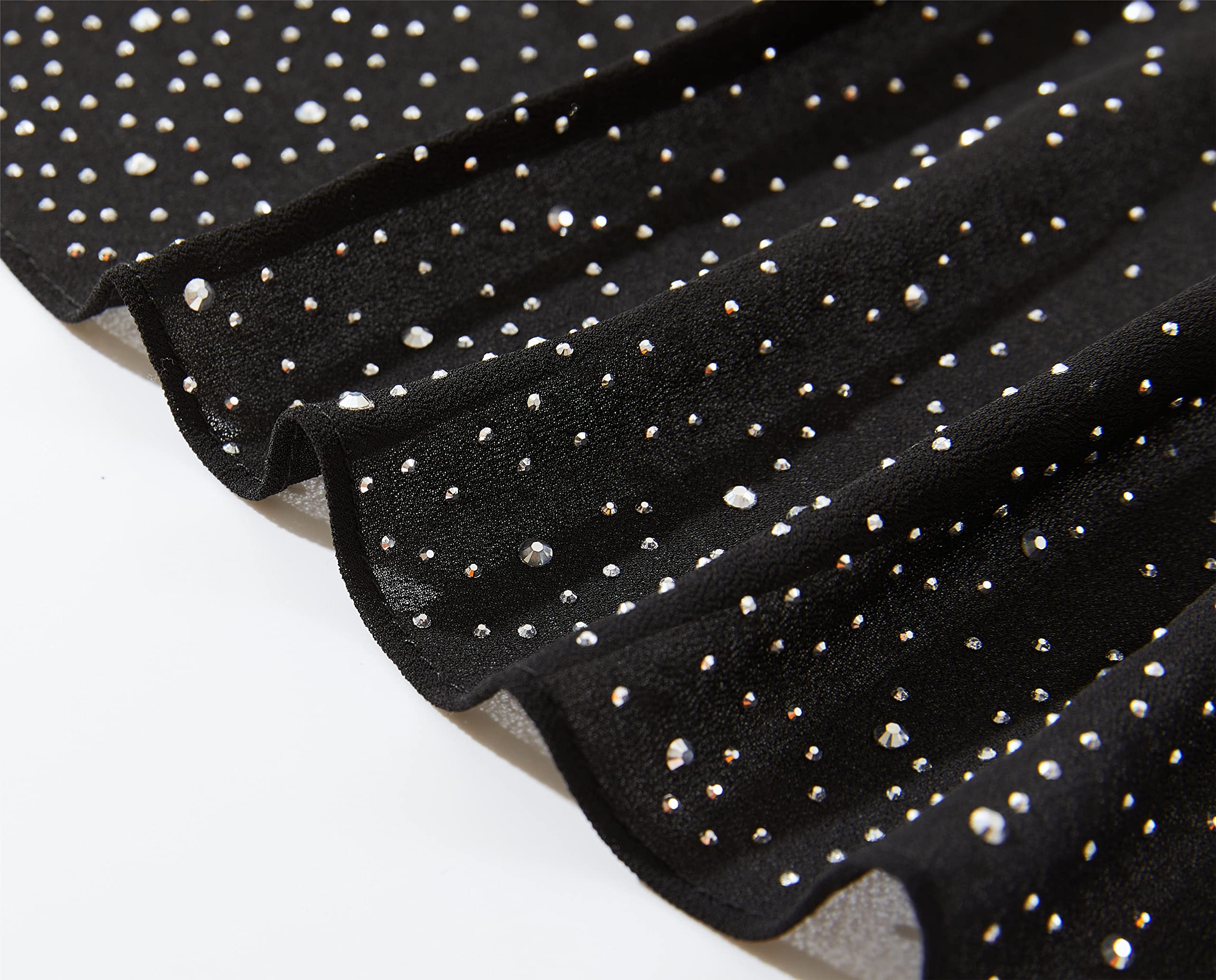 Elegant Chiffon Shawls for Women - Soft Silky Sparkly Wedding Bridal Scarf Wrap - Perfect for Evening Dresses, Special Occasions & Formal Events