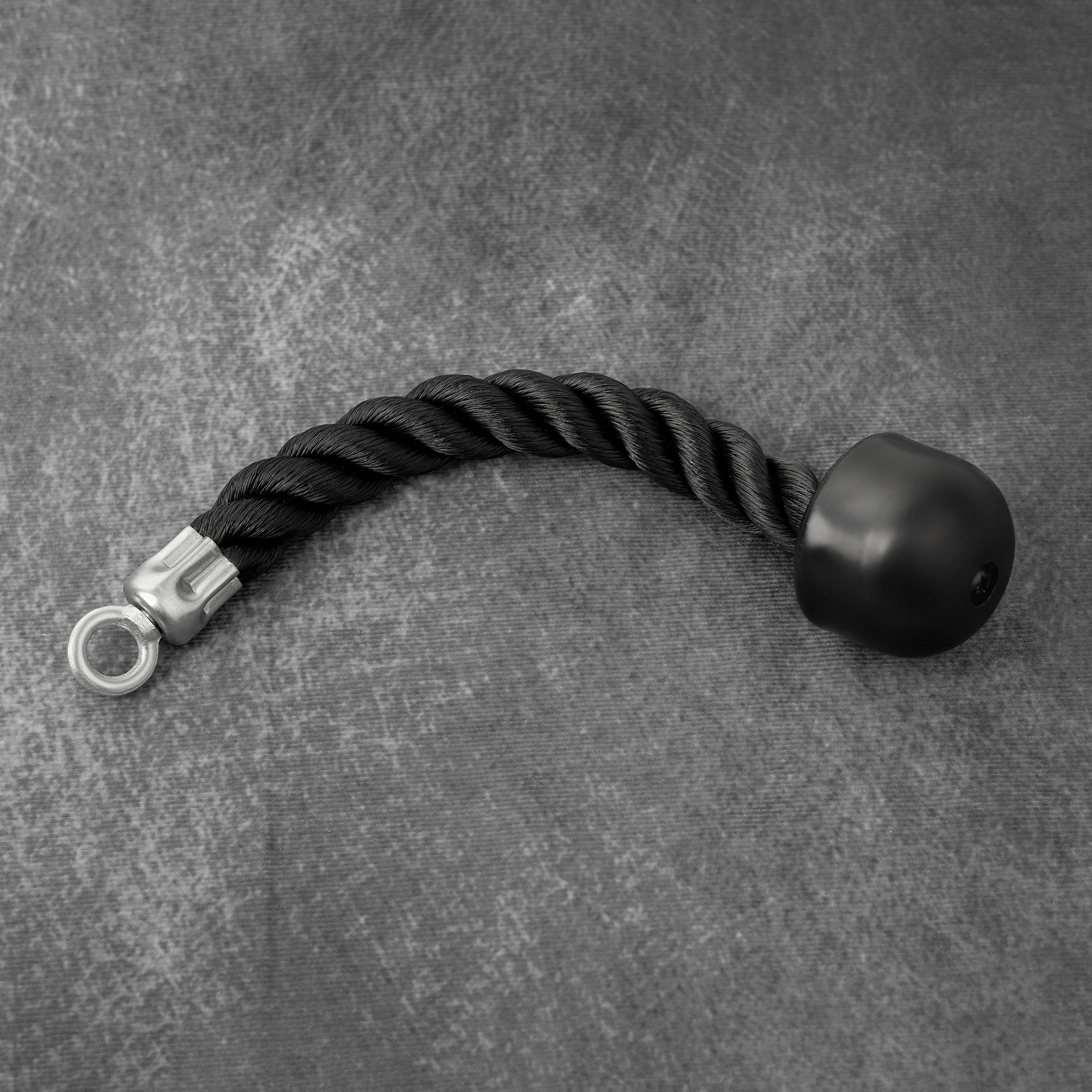 Premium Single Tricep Rope - Heavy Duty Gym Cable Attachment for Arm Workouts - Perfect for Triceps Pushdowns, Lat Pulldowns & Home Gym Training