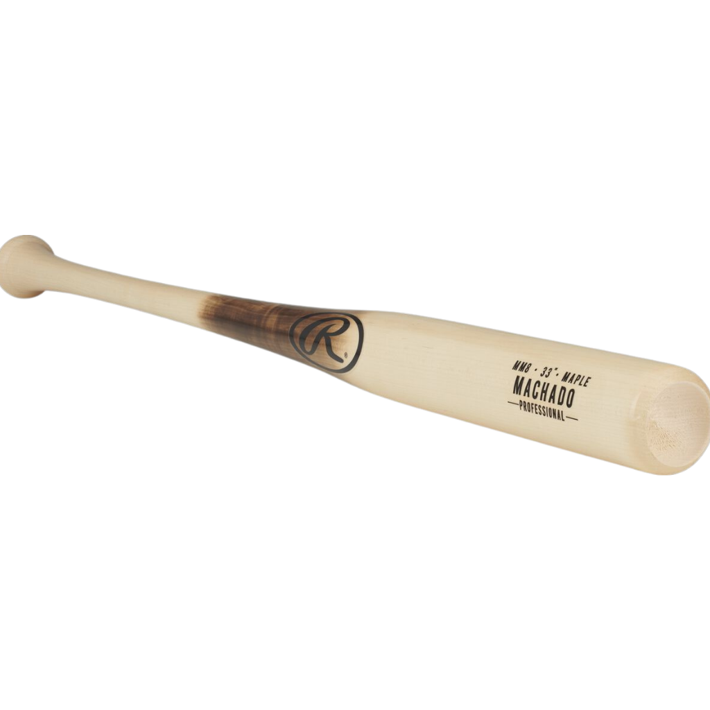 Rawlings Manny Machado MM8PL Wood Baseball Bat - Official MLB Player Model for Youth & Adult Training, Games, and Collectibles