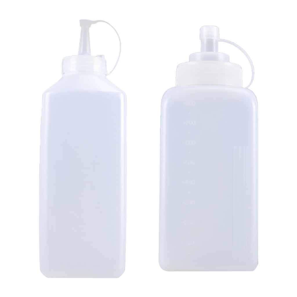 800ml Squeeze Bottle for Jam, Tomato Sauce, Salad Dressing & Condiments - Leak-Proof Kitchen Dispenser for Ketchup, Syrup, Honey (Small Size) - Perfect for Restaurants, BBQs, Picnics & Home Kitchens