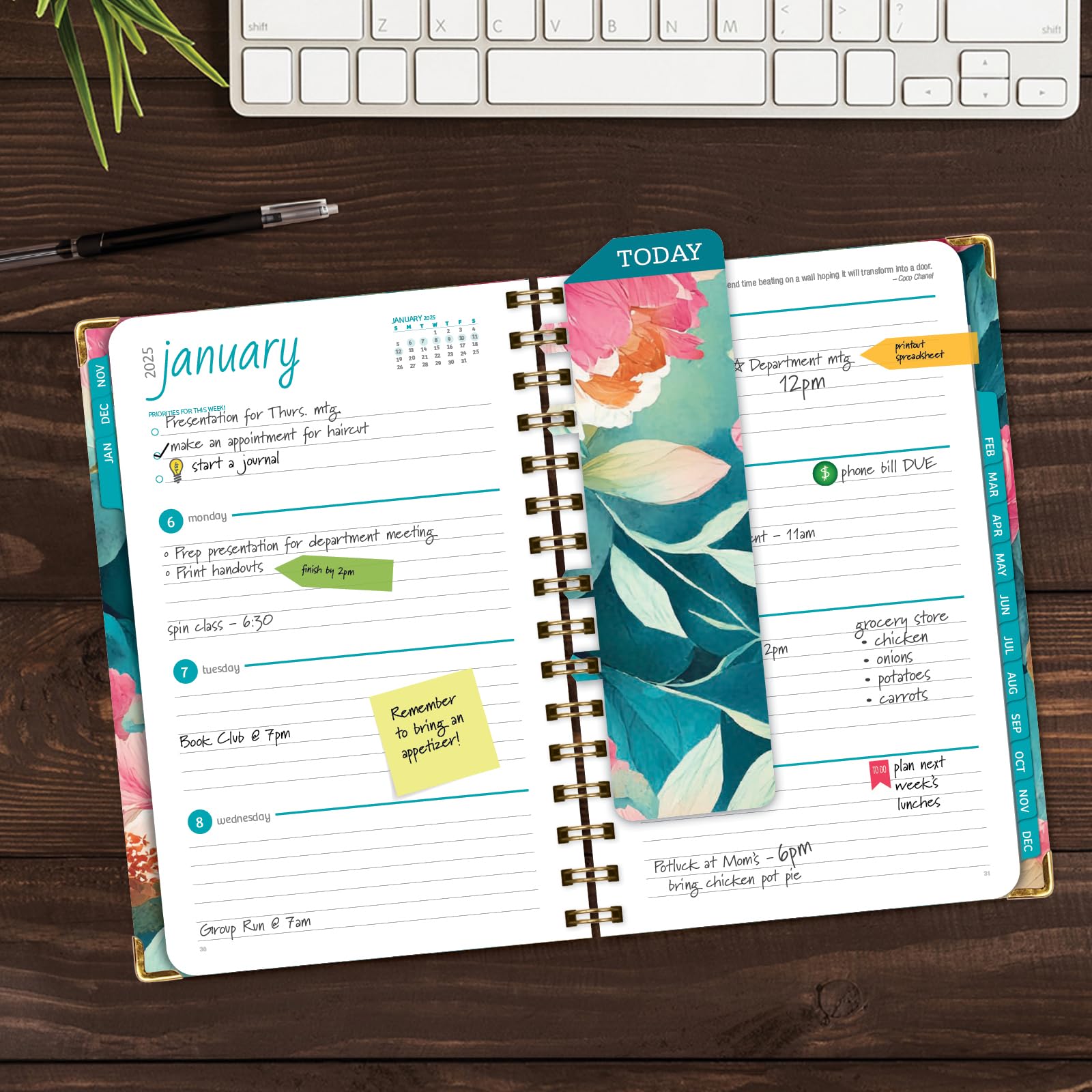 2025 Hardcover Planner 5.5