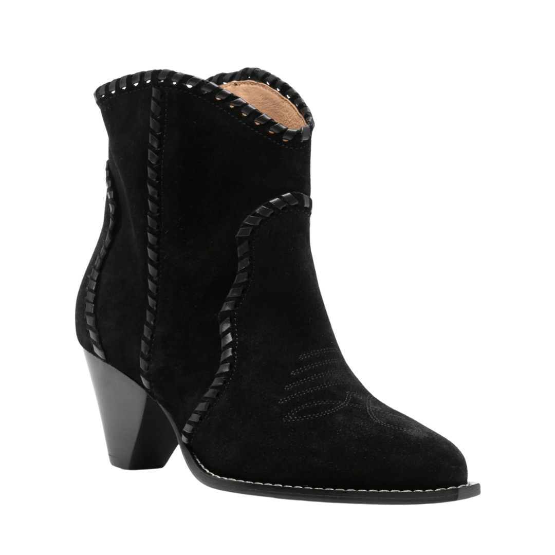 Darizo Whipstitch Boots for Women - Stylish Ankle Boots with Comfortable Cushioning | Perfect for Casual Outfits, Office Wear & Fall Fashion