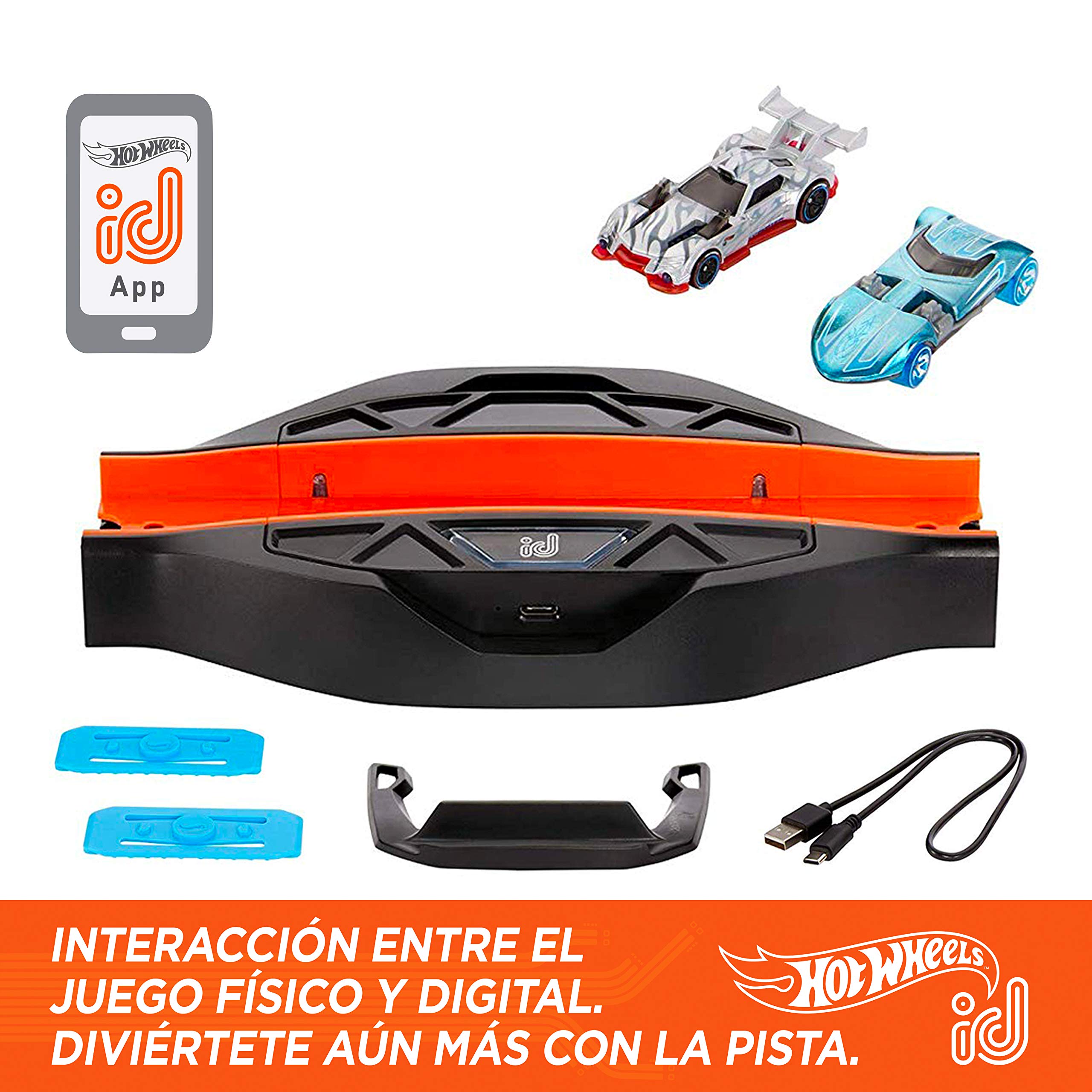 Hot Wheels ID Race Portal with Car - Interactive Racing Toy for Kids Ages 8+ - Perfect for Indoor Play & Digital Racing Battles
