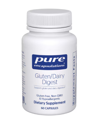 Gluten-Free & Dairy-Free Digestive Enzyme Supplement for Sensitive Stomachs - Supports Digestion & Gut Health - Ideal for Food Intolerance & IBS Relief