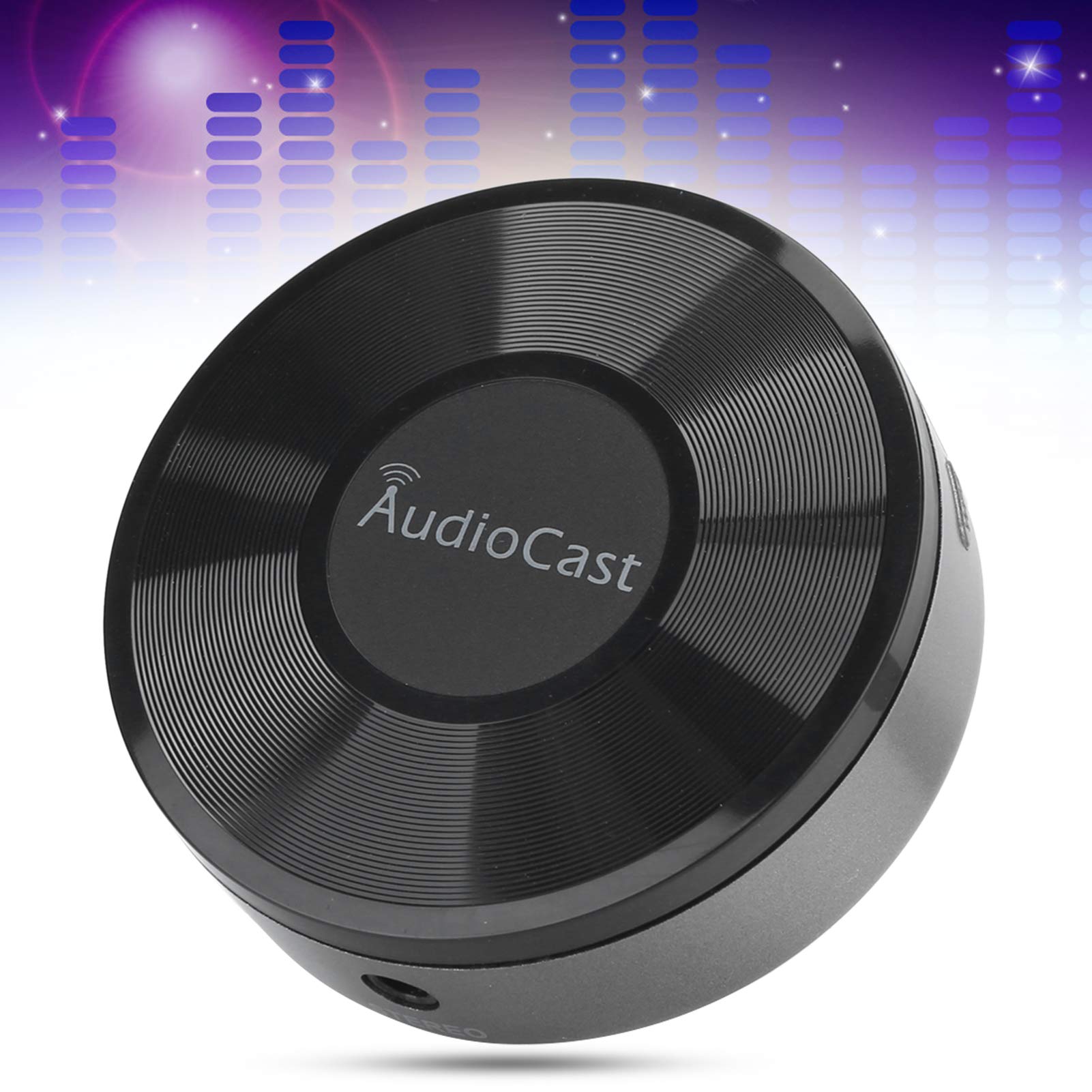 Wireless Music Receiver - HiFi WiFi Audio Streamer for Home Speakers | Bluetooth Adapter for Stereo, PC, TV | Perfect for Parties, Living Room & Office Use