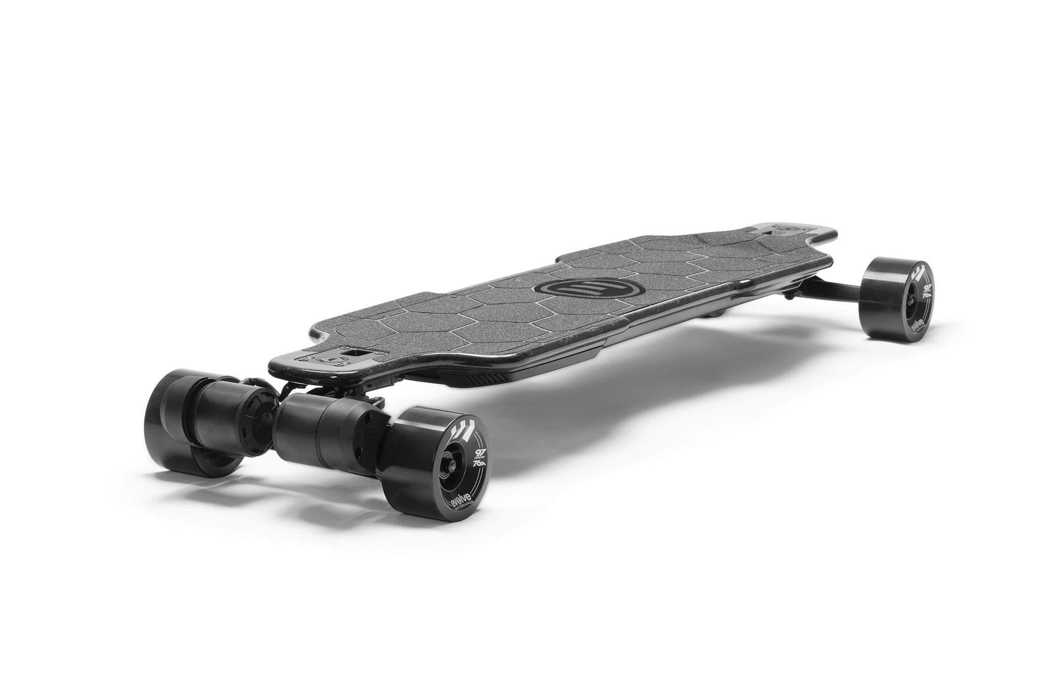 Evolve Hadean Carbon Street Electric Skateboard - High Performance Commuter Board for Urban Riding & Last-Mile Transportation