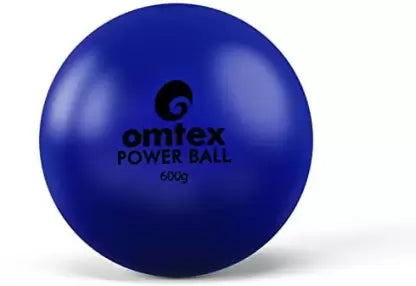 Omtex Cricket Blue Power Training Ball 600g - Professional Cricket Practice Ball for Bowling & Batting - Perfect for Cricket Training, Net Practice & Match Preparation